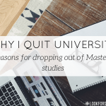 why I quit university - blog - Lookforsmile.com