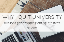why I quit university - blog - Lookforsmile.com