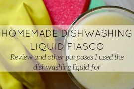 homemade dishwashing liquid review - blog - Lookforsmile.com
